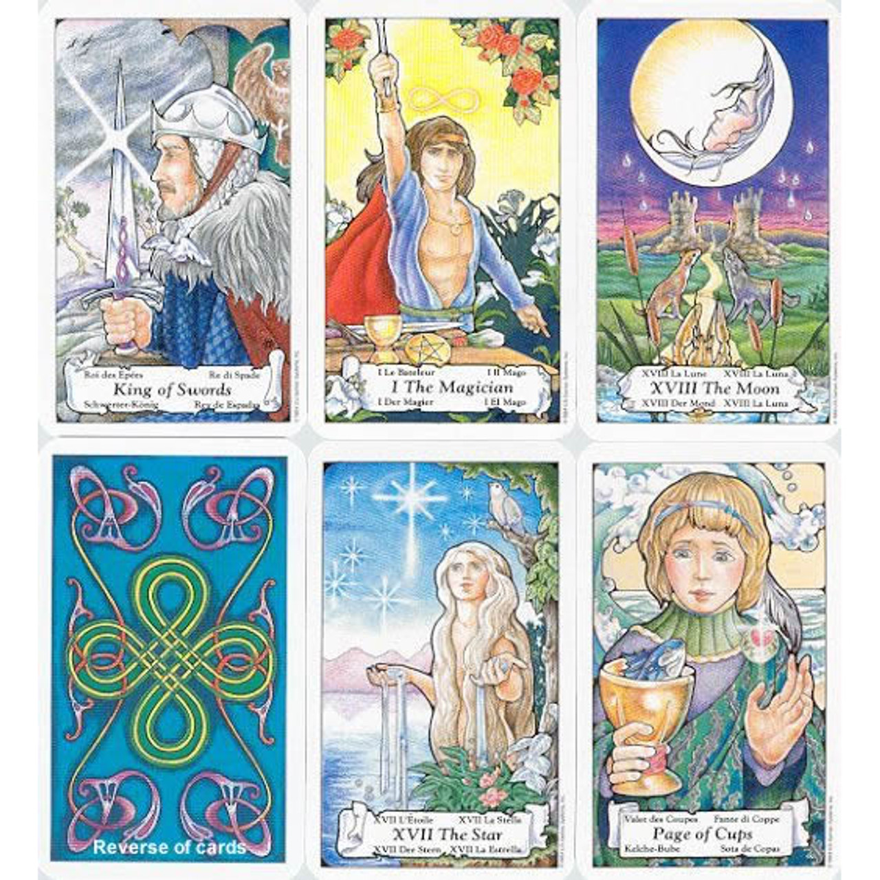 Tarot Deck Reviews: Hanson-Roberts Tarot Deck